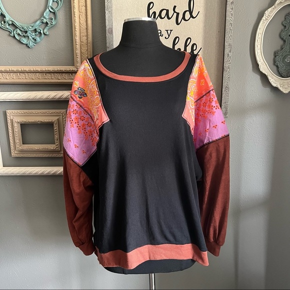 Free People  Feelin It Patch Shirt - Picture 3 of 9